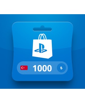 PlayStation Network TRY 1000 Card TURKEY PlayStation 5 Key TÜRKIYE